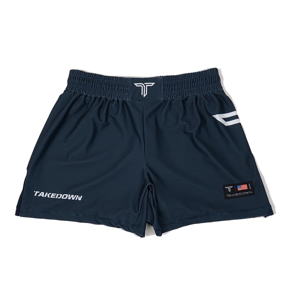 Midnight Navy Core Fight Shorts